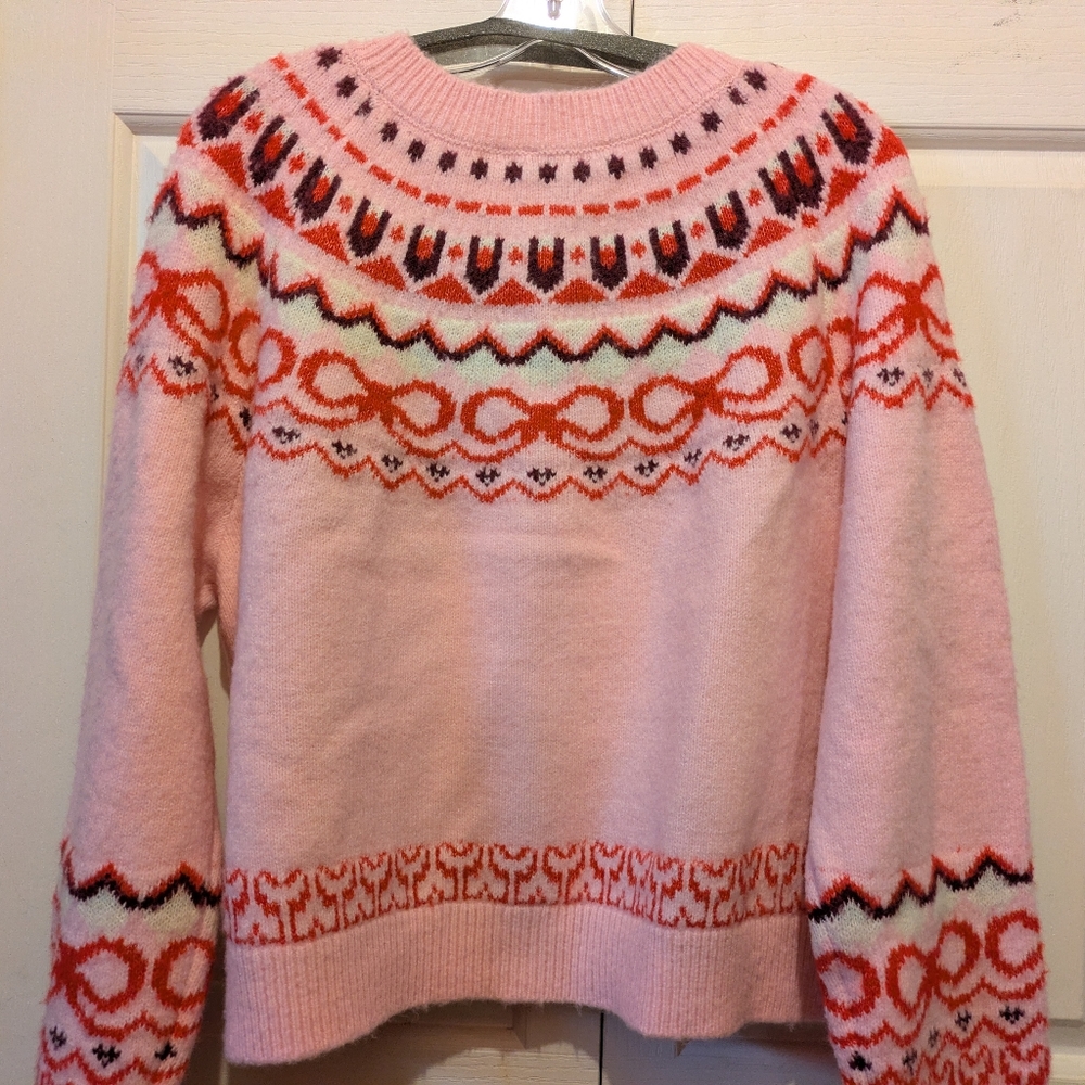 LAST PRICE DROP House Of Harlow 1960 Fair Isle Cardigan Sweater Size 1X New! - Picture 10 of 15